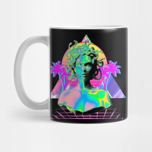 vaporwave medusa Mug